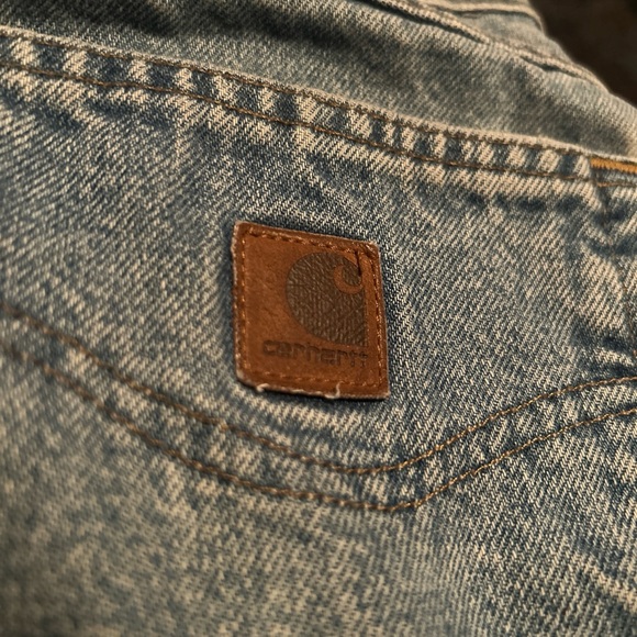 36x30 Carhartt Relaxed Fit Denim Workwear Jeans TAG - Picture 10 of 11